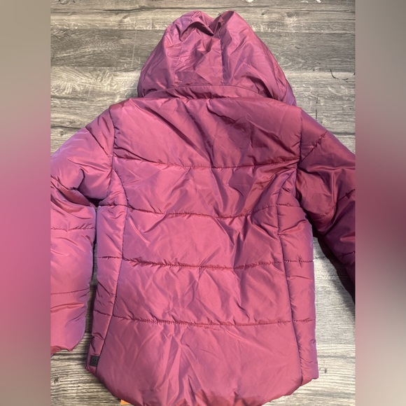 All in Motion Kids' Pink and Blue Puffer Jacket - Picture 7 of 8